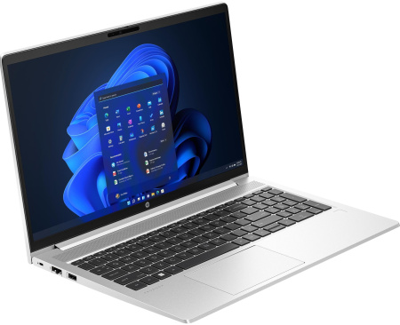 Ноутбук HP Probook 450-G10 15.6" FHD IPS AG, Intel i5-1334U, 16GB, F512GB, UMA, DOS, сріблястий - фото 3