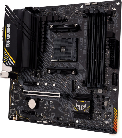 Материнcька плата ASUS TUF GAMING A520M-PLUS II sAM4 A520 4xDDR4 HDMI DP D-Sub mATX - фото 9