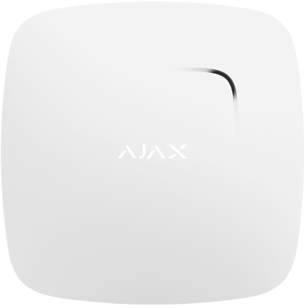 Датчик диму і чадного газу Ajax FireProtect Plus, Jeweler, бездротовий, білий - фото 1
