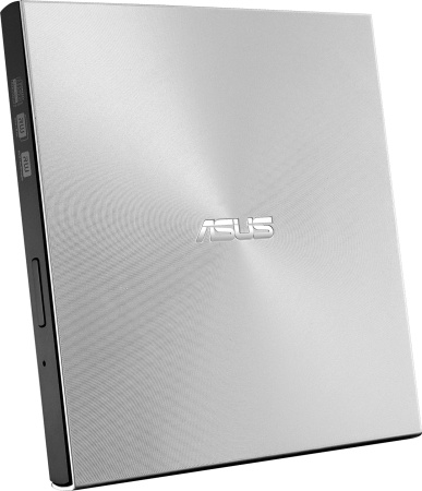 ASUS Привід оптичний портативний SDRW-08U9M-U DVD+-R/RW burner M-DISC USB2.0 Slim срібний Retail Box - фото 1