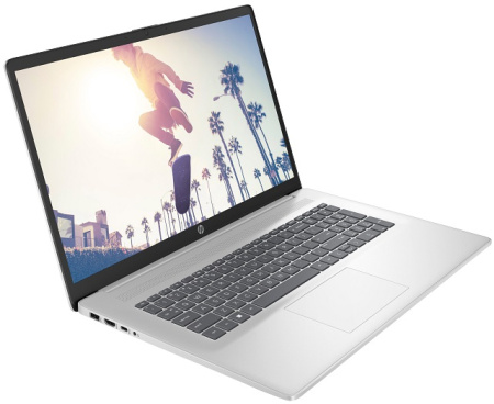 Ноутбук HP 17-cn4042ua 17.3" FHD IPS AG, Intel 5-120U, 16GB, F1TB, UMA, DOS, сріблястий - фото 2 Ноутбук HP 17-cn4042ua 17.3" FHD IPS AG, Intel 5-120U, 16GB, F1TB, UMA, DOS, сріблястий - фото 2