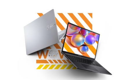 ASUS Ноутбук Vivobook 16 M1605YA-MB591 16" WUXGA IPS, AMD R5-7430U, 16GB, F512GB, UMA, NoOS, Чорний - фото 2 ASUS Ноутбук Vivobook 16 M1605YA-MB591 16" WUXGA IPS, AMD R5-7430U, 16GB, F512GB, UMA, NoOS, Чорний - фото 2