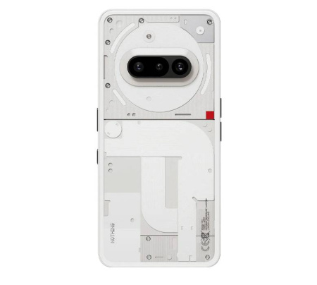 Смартфон Nothing Phone (3a) 6.77" 8/128ГБ, 2SIM, 5000мА•год, білий - фото 2