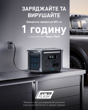 Портативна зарядна станція Anker 757 Powerhouse - фото 3