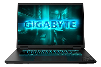 Ноутбук Gigabyte Gaming A16 16.0 FHD, AMD  7 260, 16GB, F1TB, NVD5060-8, DOS, чорний