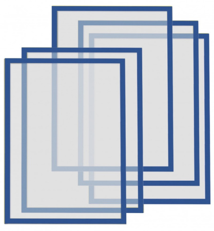 Рамки магнітні A4 сині Magnetofix Frame Blue Set - фото 1