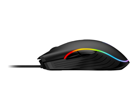 Миша MSI FORGE GM300, RGB, USB-A, чорний - фото 4 Миша MSI FORGE GM300, RGB, USB-A, чорний - фото 4