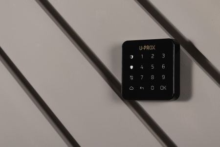 Бездротова сенсорна клавіатура U-Prox Keypad G1 Black, 1 група, бездротовий, чорний - фото 6
