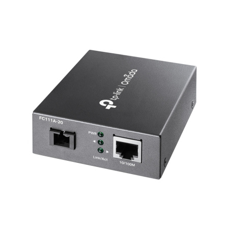 TP-Link Медіаконвертер FC111A-20 1xFE, 100Base-LX, SM, WDM, 20km, SC - фото 1