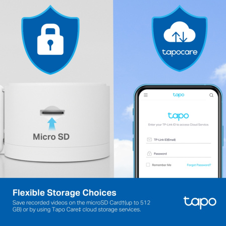 IP-Камера TP-LINK Tapo C125 4MP N300 microSD motion detection, штучний інтелект - фото 7