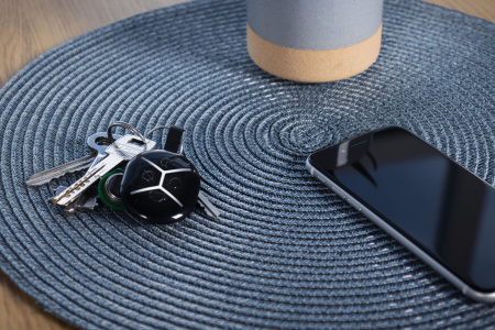 Брелок U-Prox Keyfob B4 Black, 4 кнопки, бездротовий, чорний - фото 2