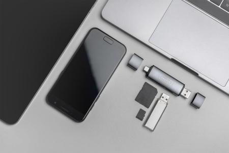 Digitus Кардрідер USB-C/USB 3.0 SD/MicroSD - фото 4