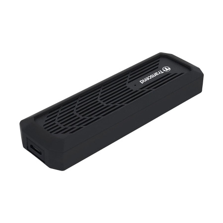 Портативний корпус Transcend для SSD Enclosure Kit M.2 PCIe/M.2 SATA 2230/2242/2260/2280 USB USB Type-A + Type-C Чёрный - фото 3