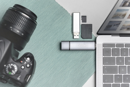 Digitus Кардрідер USB-C/USB 3.0 SD/MicroSD - фото 3