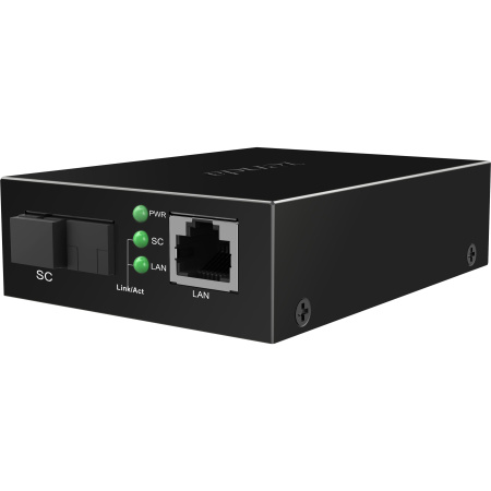 Tenda Медіаконвертер TFC100B 1xGE, 1x100BaseFX, SM, WDM, 20км, SC - фото 1