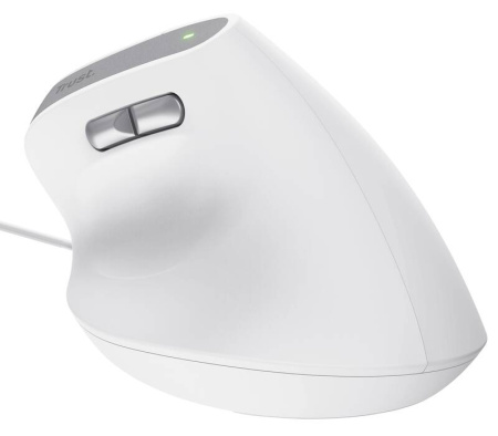 Миша Trust Bayo 2 Ergonomic, USB-A, біла - фото 10