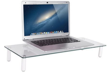 Підставка для монітора DIGITUS Universal glass monitor riser, до 20кг - фото 2