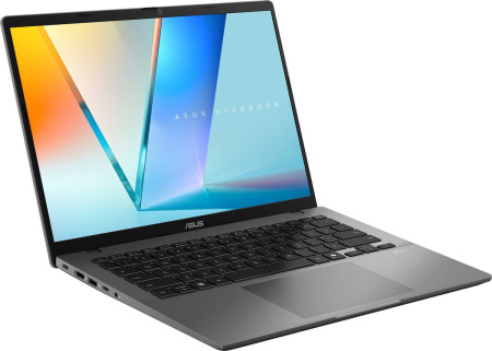 Ноутбук ASUS Vivobook S 14 M3407HA-SF099 14" WUXGA OLED, AMD R5-220, 16GB, F512GB, UMA, NoOS, Сірий - фото 3