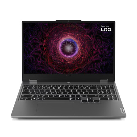 Lenovo Ноутбук LOQ-15ARP9 15.6" FHD IPS AG, AMD R7-7435HS, 16GB, F512GB, NVD4050-6, DOS, сірий - фото 1