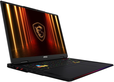 Ноутбук MSI Raider 18 HX AI A2XWIG-251UA 18" UHD+, Intel U9-285HX, 64GB, F2TB, NVD5080-16, W11, чорний - фото 4