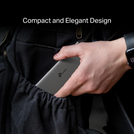 Хаб USB TP-LINK UH9120C USB-C > 3xUSB3.0/1xUSB-C/xHDMI/1xRJ45/1xSD/1xmicroSD/1xPD 100Wh - фото 11