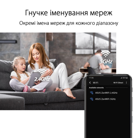 Система WiFi-Mesh ASUS ZenWiFi XD5 AX3000, 1xGE LAN, 1xGE WAN, 3мод - фото 6