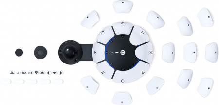 Геймпад PlayStation 5 Access Controller BT, White - фото 9