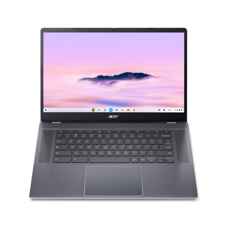 Acer Ноутбук Chromebook Plus CB515-2H 15" FHD IPS, Intel i5-1235U, 16GB, F512GB, UMA, ChromeOS, сірий - фото 5