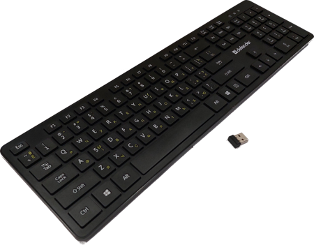 Клавіатура Defender Comfort MT (450950) - фото 1