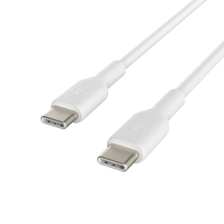 Кабель USB-C > USB-C заряджання/синхронізації Belkin 1м, 60Вт, Type-C, PVC, білий - фото 5