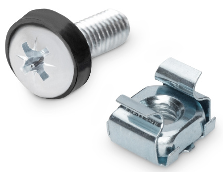Digitus Кріпильний набір M6 Screws&Nuts, 50 pcs., silver - фото 1