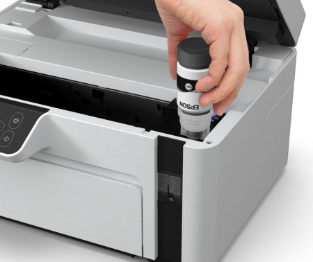 Epson БФП ink mono A4 EcoTank M2120 32 ppm USB Wi-Fi Pigment - фото 7