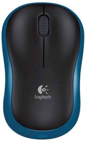 Миша комп'ютерна Logitech M185 Blue - фото 1