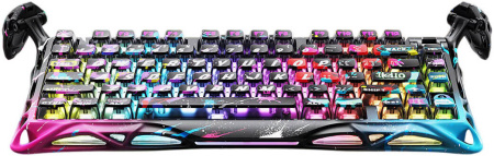 Клавіатура механічна GravaStar Mercury V75 Pro 80keys, Magnetic Jade Gaming, 8K, USB-A, RGB, Neon Graffiti - фото 15 Клавіатура механічна GravaStar Mercury V75 Pro 80keys, Magnetic Jade Gaming, 8K, USB-A, RGB, Neon Graffiti - фото 15