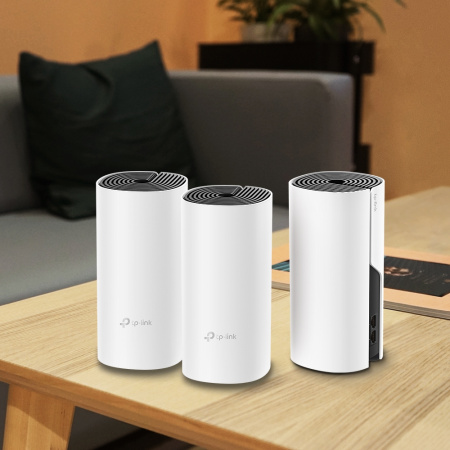 TP-Link Маршрутизатор DECO M4 3PK AC1200 2xGE LAN/WAN MU-MIMO MESH - фото 2