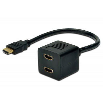 Digitus Адаптер HDMI > 2xHDMI (M/F), Full HD