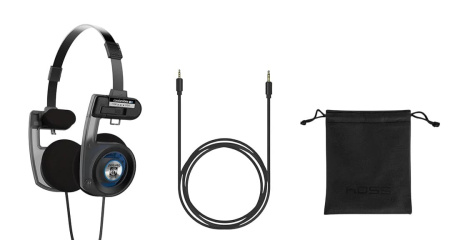 Навушники On-Ear Koss Porta Pro Utility, 3.5 mini-jack, 1.2м, Чорний - фото 3