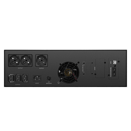 2E Джерело безперебійного живлення PS2000RT, 2000VA/1600W, RT3U, LCD, USB, 3xC13, 3xSchuko - фото 6 2E Джерело безперебійного живлення PS2000RT, 2000VA/1600W, RT3U, LCD, USB, 3xC13, 3xSchuko - фото 6