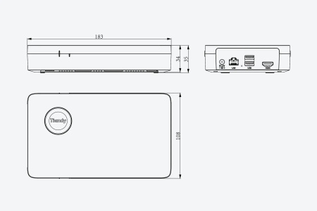 Відеореєстратор Tiandy TC-R3105 Spec:I/B/L/S, 5ch, 1HDD - фото 4