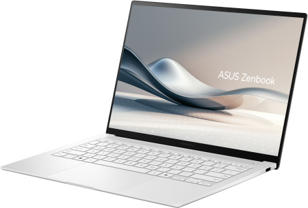 ASUS Ноутбук Zenbook S 14 UX5406SA-PV037W 14" 3K OLED, Intel Ultra 5 226V, 16GB, F512GB, UMA, Win11, Білий - фото 3