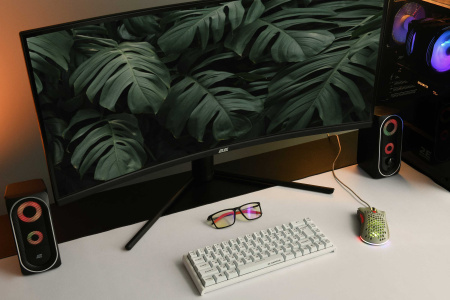 2E Акустична система PCS234 RGB, 2.0, USB, Black - фото 2 2E Акустична система PCS234 RGB, 2.0, USB, Black - фото 2