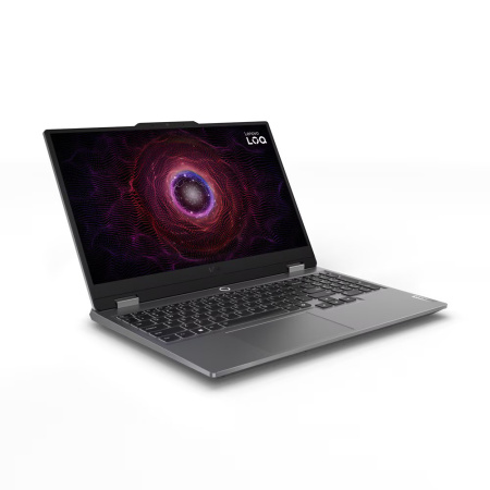 Lenovo Ноутбук LOQ-15ARP9 15.6" FHD IPS AG, AMD R7-7435HS, 16GB, F512GB, NVD4050-6, DOS, сірий - фото 2