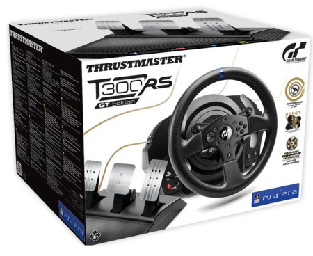 Кермо і педалі Thrustmaster T300 RS GT Edition Офіційна ліцензія Sony, PC/PS4/ PS3/PS5 - фото 2