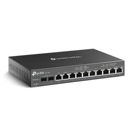 TP-Link Мультисервісний маршрутизатор ER7212PC 8xGE LAN (8xPoE), 1xGE WAN, 1xGE WAN/LAN, 2xGE SFP WAN/LAN, 110Вт - фото 2
