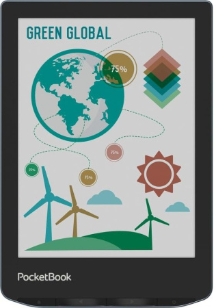 PocketBook Електронна книга 634K3 Verse Pro Color, Stormy Sea - фото 2