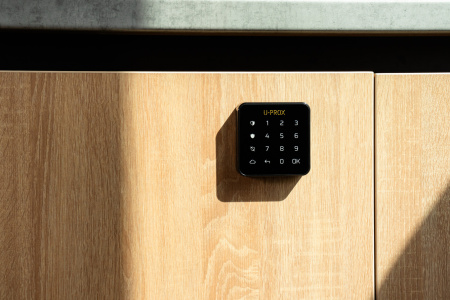 Бездротова сенсорна клавіатура U-Prox Keypad G1 Black, 1 група, бездротовий, чорний - фото 2
