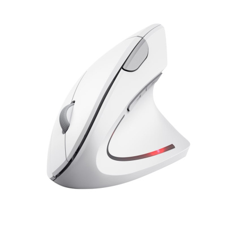 Миша Trust Verto Ergonomic, WL, білий - фото 1