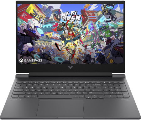HP Ноутбук Victus 16-s1005ua 16.1" FHD IPS AG, AMD R5-8645HS, 16GB, F512GB, NVD4050-6, DOS, чорний - фото 1