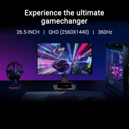 Монітор Asus 26.5" ROG Strix XG27ACDNG 2xHDMI, DP, USB-C, 3xUSB, OLED, 2560x1440, 360Hz, 0.03ms, DCI-P3 99%, AdaptiveSync, Pivot, HDR400 - фото 2 Монітор Asus 26.5" ROG Strix XG27ACDNG 2xHDMI, DP, USB-C, 3xUSB, OLED, 2560x1440, 360Hz, 0.03ms, DCI-P3 99%, AdaptiveSync, Pivot, HDR400 - фото 2