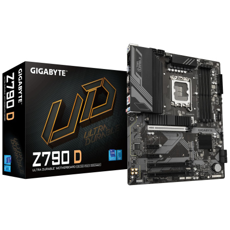 Материнська плата GIGABYTE Z790 D s1700 Z790 4xDDR5 M.2 HDMI DP ATX - фото 4